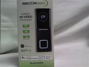 secur360 hd video doorbell